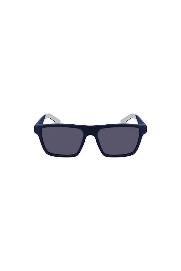 LACOSTE L998S Lunettes de Soleil, Matte Blue, Taille Unique Homme