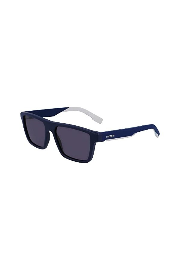 LACOSTE L998S Lunettes de Soleil, Matte Blue, Taille Unique Homme