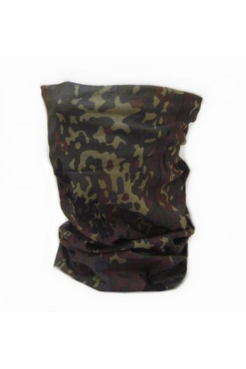 Tour de Cou/Masque/Cagoule 12 en 1"Flecktarn Camouflage - Airsoft/Paintball/Moto/Ski/Outdoor