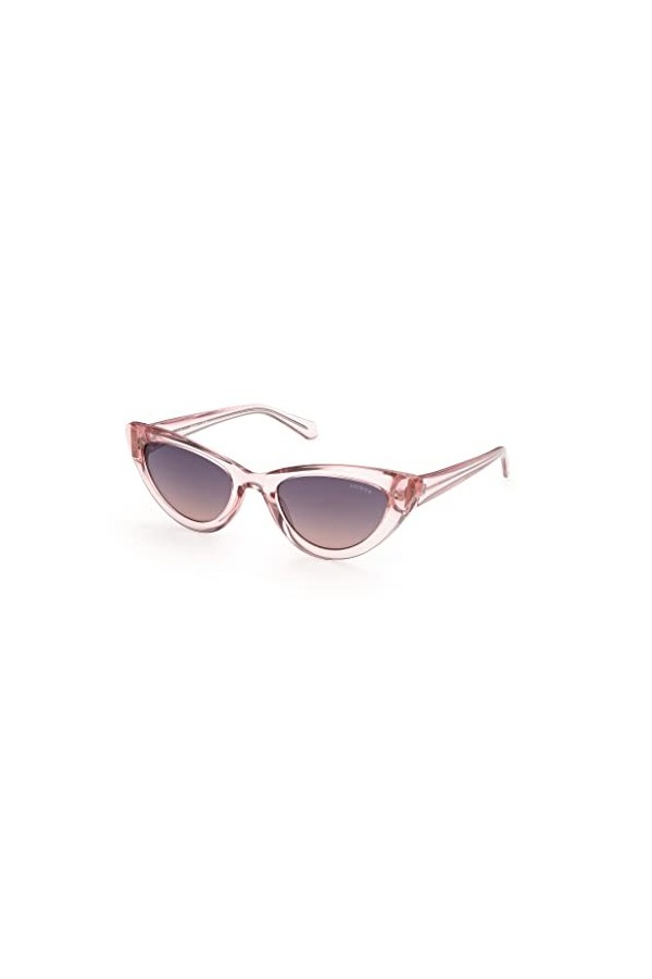 Guess Gu7811 Lunettes de Soleil, Rose Brillant, 54 Femme