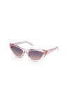 Guess Gu7811 Lunettes de Soleil, Rose Brillant, 54 Femme