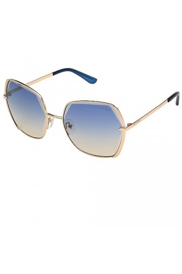 Guess 0, Lunettes de Soleil Femme, Gold, 60