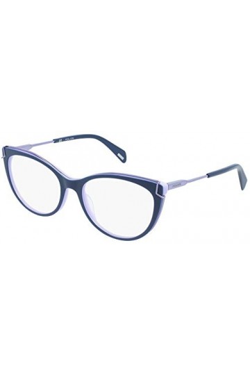 Police VPLA89 Sunglasses, Blue, 54 Unisex