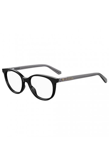 Love Moschino MOL543/TN Lunettes de Soleil, Black, 46 NIÑO Unisexe