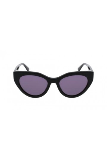 Karl Lagerfeld KL6047S 46673 001 black sole Mens Acetate, Standard, 52 KL6047S Sunglasses, 52 Unisex