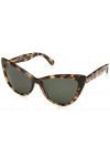 Kate Spade New York Karina/s Sunglasses, 086/QT Havana, 56 Unisex