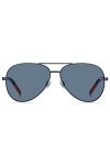 TOMMY HILFIGER TJ 0008/S Sunglasses, MTT Blue, 60 Mixte Adulte