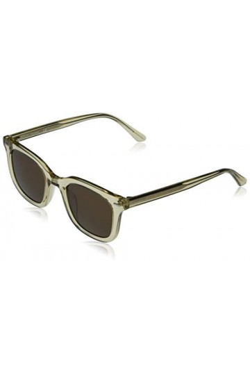 Calvin Klein CK20538S-270 Lunettes de Soleil, Crystal Beige/Solid Warm Smoke, Taille Unique Mixte