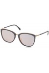 Fossil FOS 2091/G/S Lunettes de Soleil, Grey, 56 Femme
