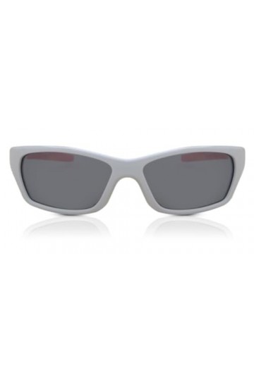 Nike Sun Sunglasses, 100 White Silver Flash, 57 Unisex