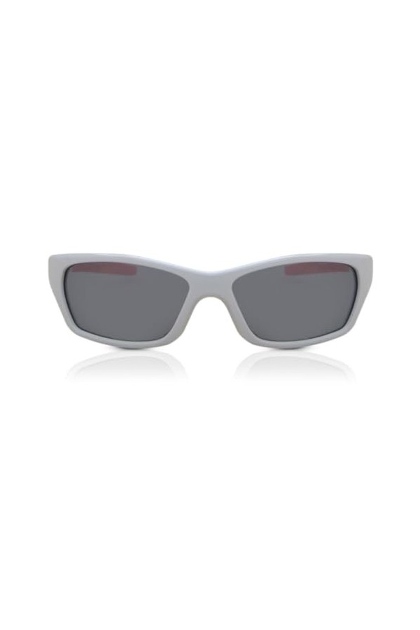 Nike Sun Sunglasses, 100 White Silver Flash, 57 Unisex