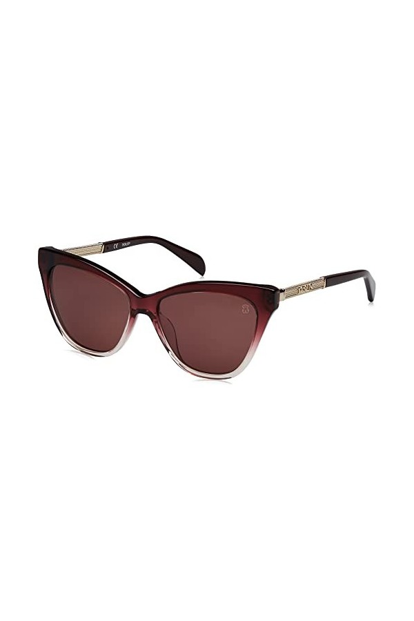 Tous Stoa85 Lunettes de Soleil, Bordeaux, 55 Femme