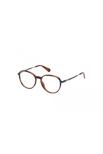 MAX &CO MO5080 Lunettes de Soleil, Havana/Autre, 48/16/140 Femme