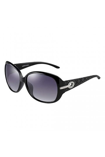 JMTLLTYYJ Lunettes De Soleil Polarisées pour Les Femmes, Conducteur De Grande Boîte, Miroir De Conduite, Lunettes De Soleil D