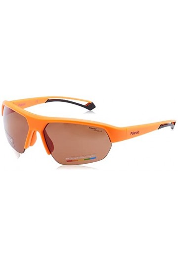 Polaroid PLD 7048/s Sunglasses, 2M5/47 Matt Orange, 65 Unisex