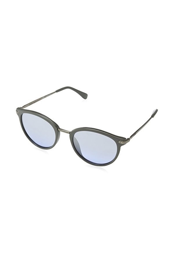 Lozza Sl4027M Lunettes de Soleil, Bleu Shiny Full Grey , Taille Unique Mixte