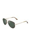 CLANDESTINE A15 Gold Habana Dark Green - Lunettes de soleil nylon HD homme & femme