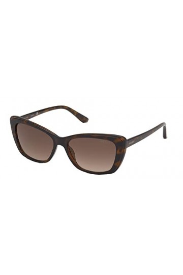 Guess Gu7774 Lunettes de Soleil, Dark Havana, 55 Femme