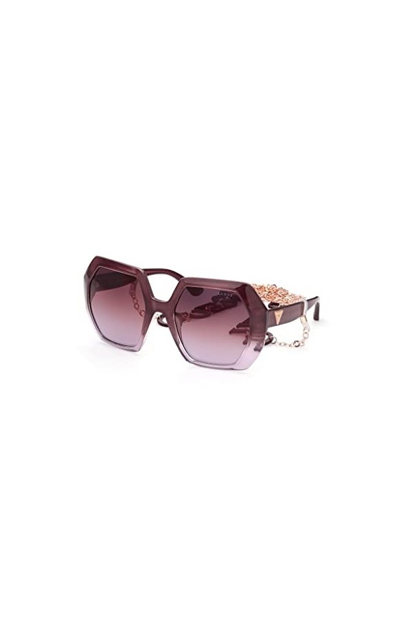 Guess GU7786, Lunettes de Soleil Femme, Violet/Other, 57
