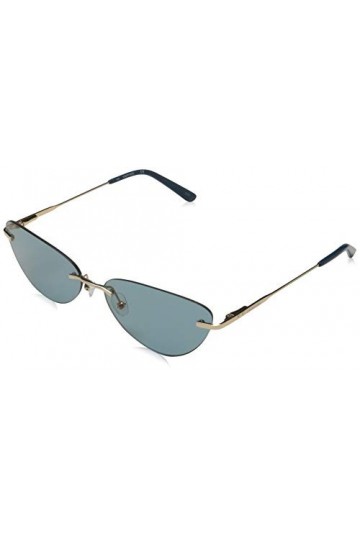 Calvin Klein CK19124S Lunettes de Soleil, Turquoise, 5915 Femme