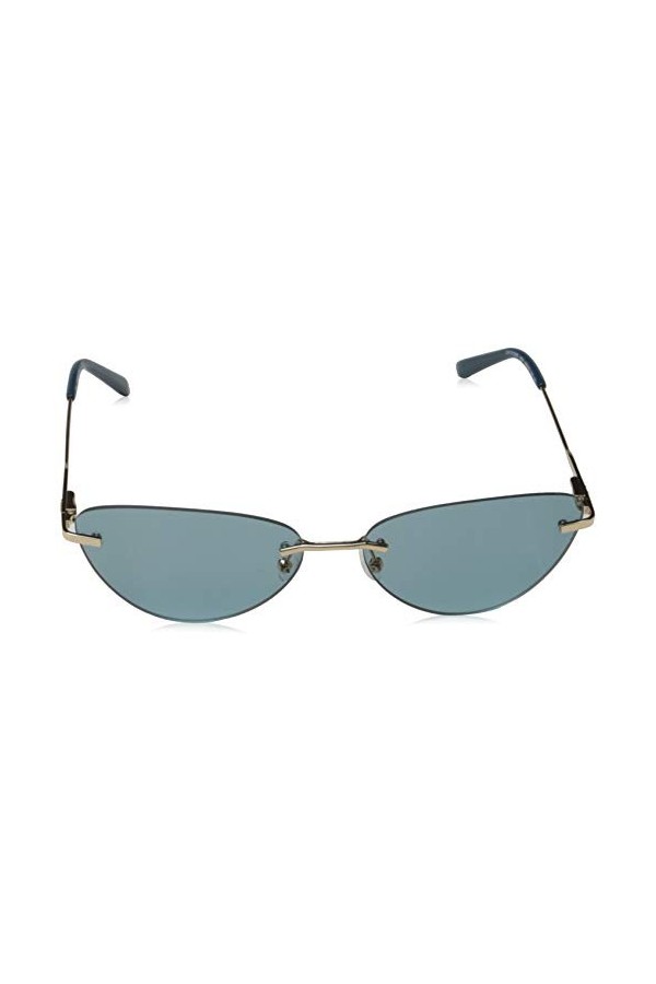 Calvin Klein CK19124S Lunettes de Soleil, Turquoise, 5915 Femme