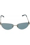 Calvin Klein CK19124S Lunettes de Soleil, Turquoise, 5915 Femme