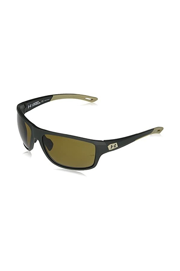 UNDER ARMOUR Femme UA 0004/S Lunettes de Soleil, Verde/Marrón Polarizado, 65