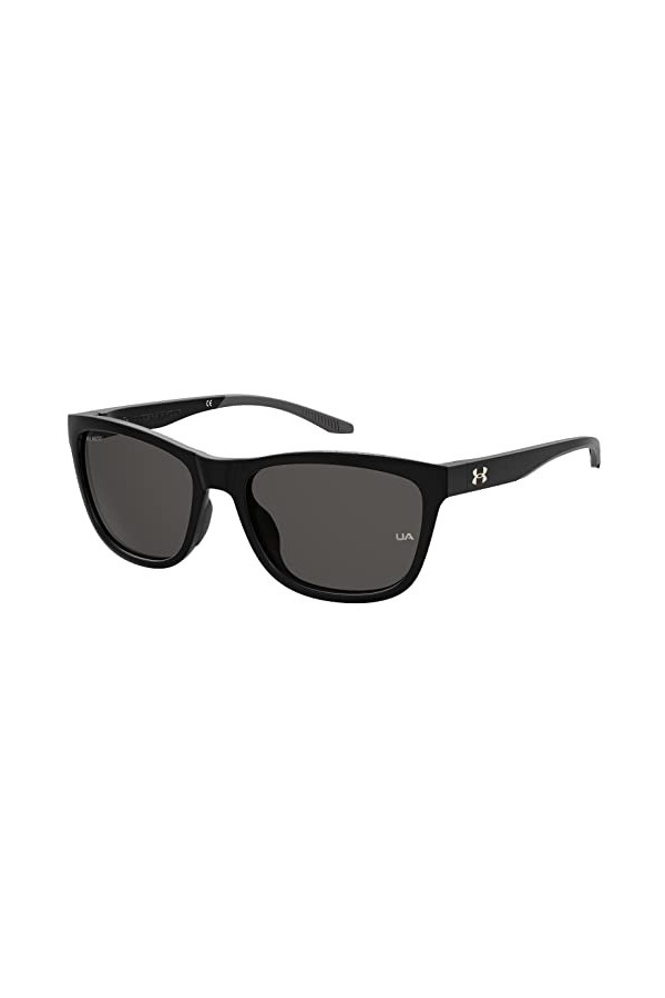 Under Armour UA Play Up Sunglasses, 807/M9 Black, 55 Unisex