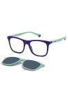 Polaroid PLD 8055/cs Sunglasses, RNB/C3 Blue Green, 46 Unisex