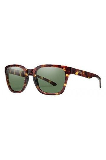 SMITH Founder Slim Lunette de Soleil Lifestyle Femme, Tortoise/Grey Green Polar
