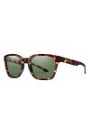 SMITH Founder Slim Lunette de Soleil Lifestyle Femme, Tortoise/Grey Green Polar