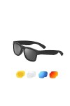 OhO Bluetooth Sunglasses,Voice Control and Open Ear Style Smart Glasses Listen Music and Calls with Volume UP and Down,Blueto