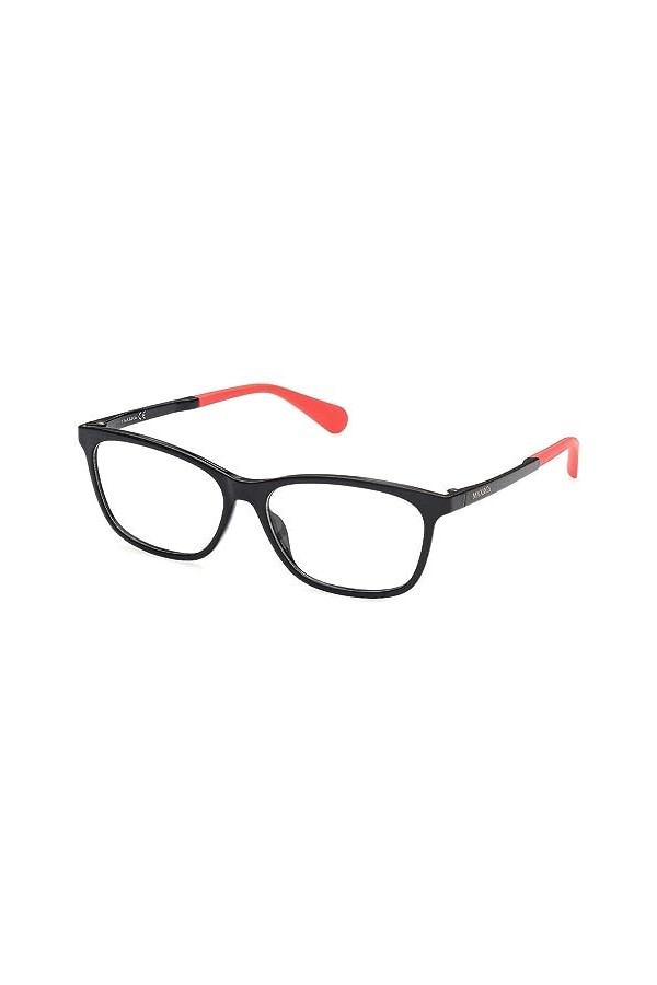 MAX &CO MO5054 Lunettes de Soleil, Noir Brillant, 55/14/140 Femme