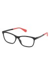 MAX &CO MO5054 Lunettes de Soleil, Noir Brillant, 55/14/140 Femme