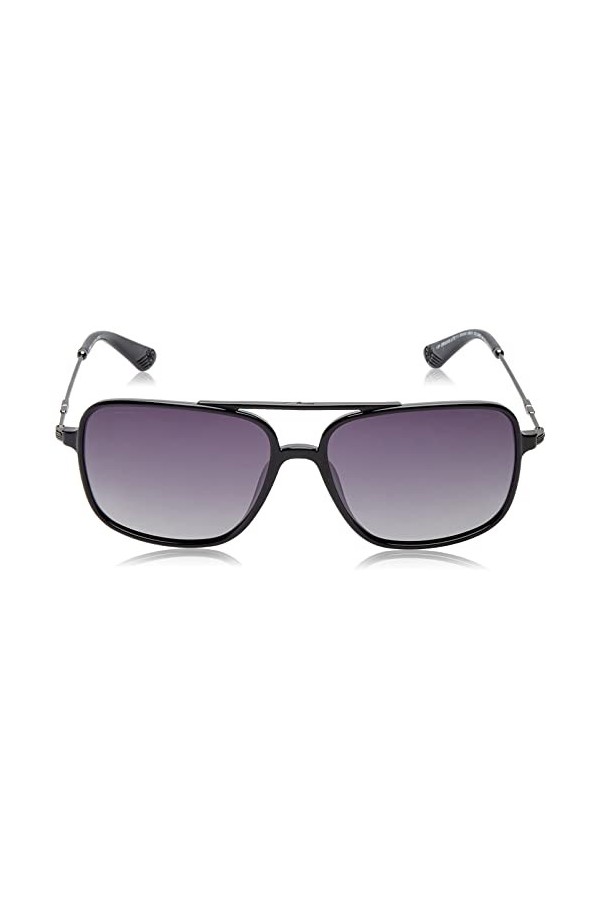 Police SPLD40 Sunglasses, Nero LUCIDO Totale, 59 Unisex