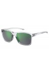 Under Armour UA 7002/s Sunglasses, 900/Z9 Crystal, 56 Unisex
