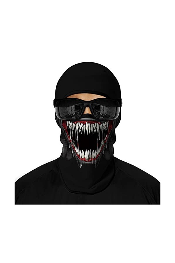 Cody Lundin Ensemble de cagoule avec accessoires pour cosplay et Halloween, Style c, taille unique