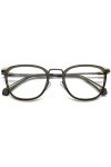 Polaroid Eyeglasses Sunglasses, KJ1/21 DK Ruthenium, 52 Unisex