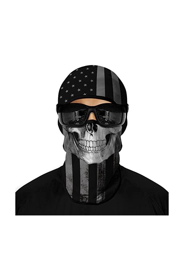 Cody Lundin Ensemble de cagoule avec accessoires pour cosplay et Halloween, Style c, taille unique