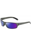 Bollé Mixte Anaconda Lunettes de Soleil, Cristal Gris Mate, M