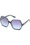 Guess Gu7747 Lunettes de Soleil, Bleu Clair Brillant, 62 Femme