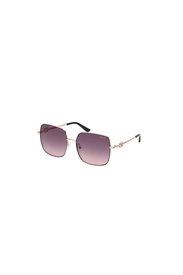 Guess Gu7906-h Lunettes de Soleil Femme, Multicolore-Noir, Taille Unique