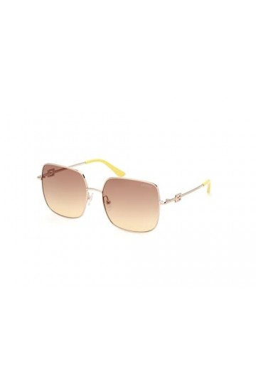 Guess Gu7906-h Lunettes de Soleil Femme, Or doré , Taille Unique