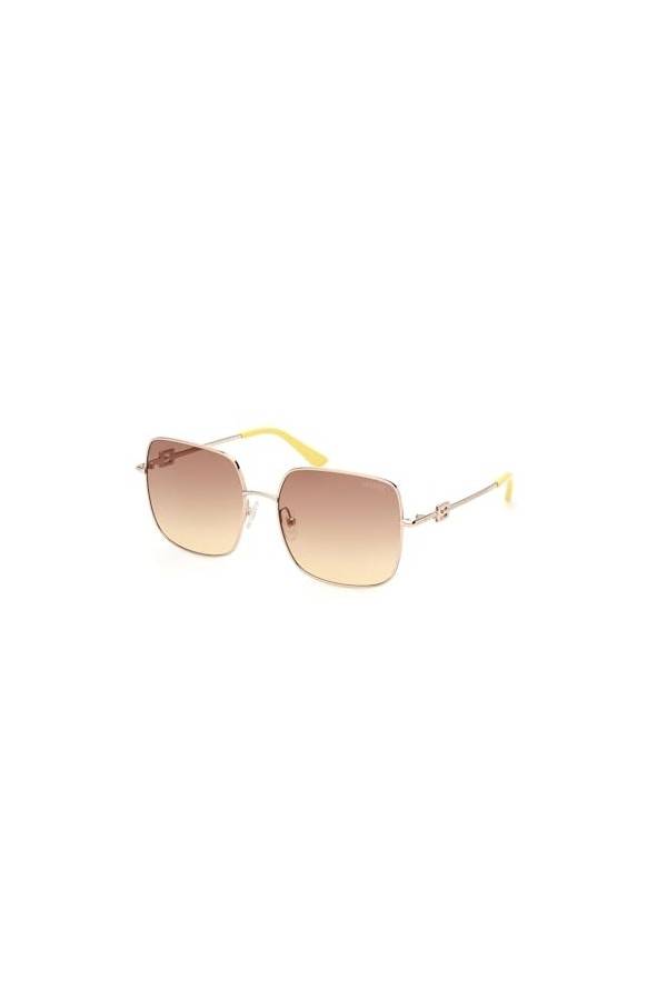 Guess Gu7906-h Lunettes de Soleil Femme, Or doré , Taille Unique