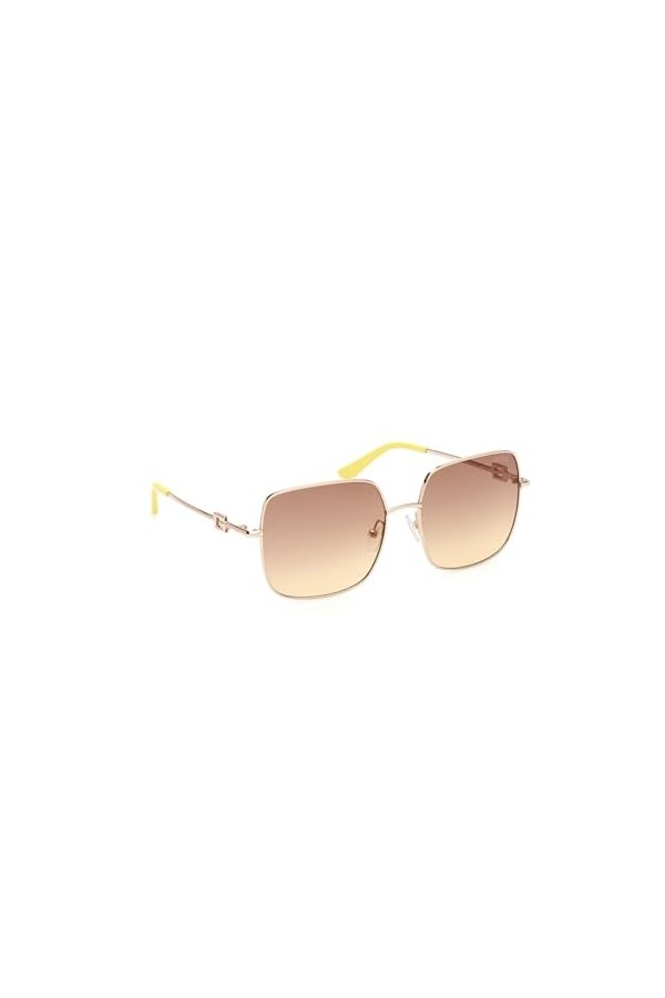 Guess Gu7906-h Lunettes de Soleil Femme, Or doré , Taille Unique