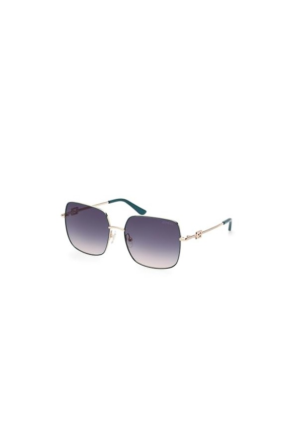 Guess Gu7906-h Lunettes de Soleil Femme, Vert foncé/Autre Multicolore , Taille Unique