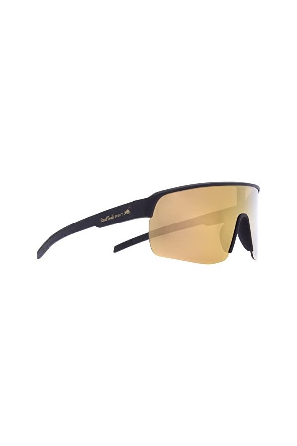 Red Bull Spect Eyewear Dakota Lunettes de Soleil, Shiny Black, M Mixte
