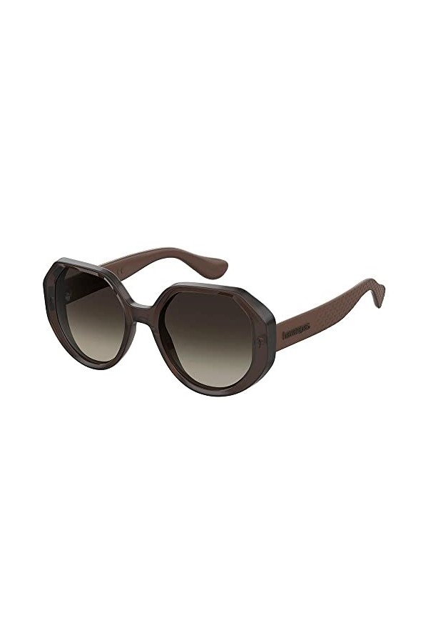Havaianas Tijuca Sunglasses, 09Q/HA Brown, 53 Unisex