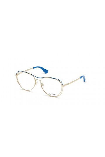 GUESS GU2760 Lunettes de Soleil, Pale Gold, 57 Femme