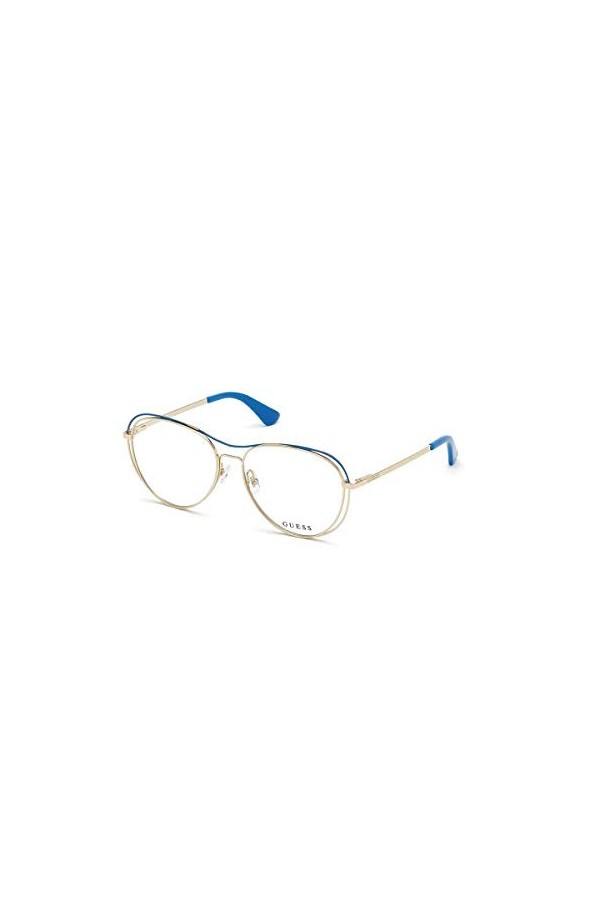 GUESS GU2760 Lunettes de Soleil, Pale Gold, 57 Femme